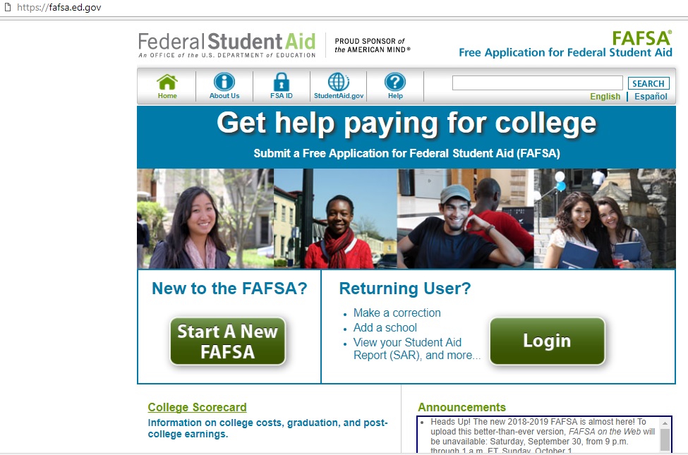 2018-19 FAFSA