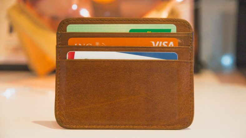 credit cards in wallet