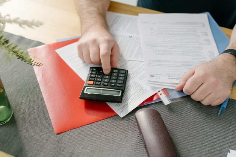 paying bills