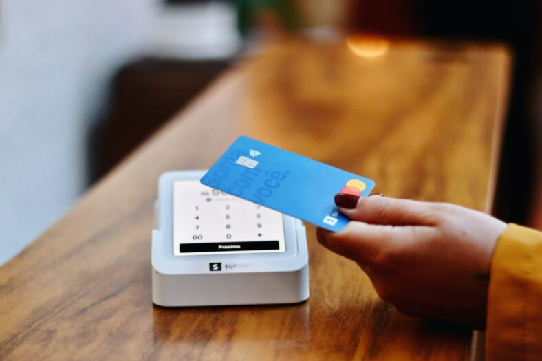 paying with a credit card